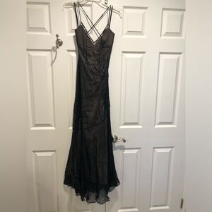 BCBG MAX AZRIA Vintage silk gown, size 4
